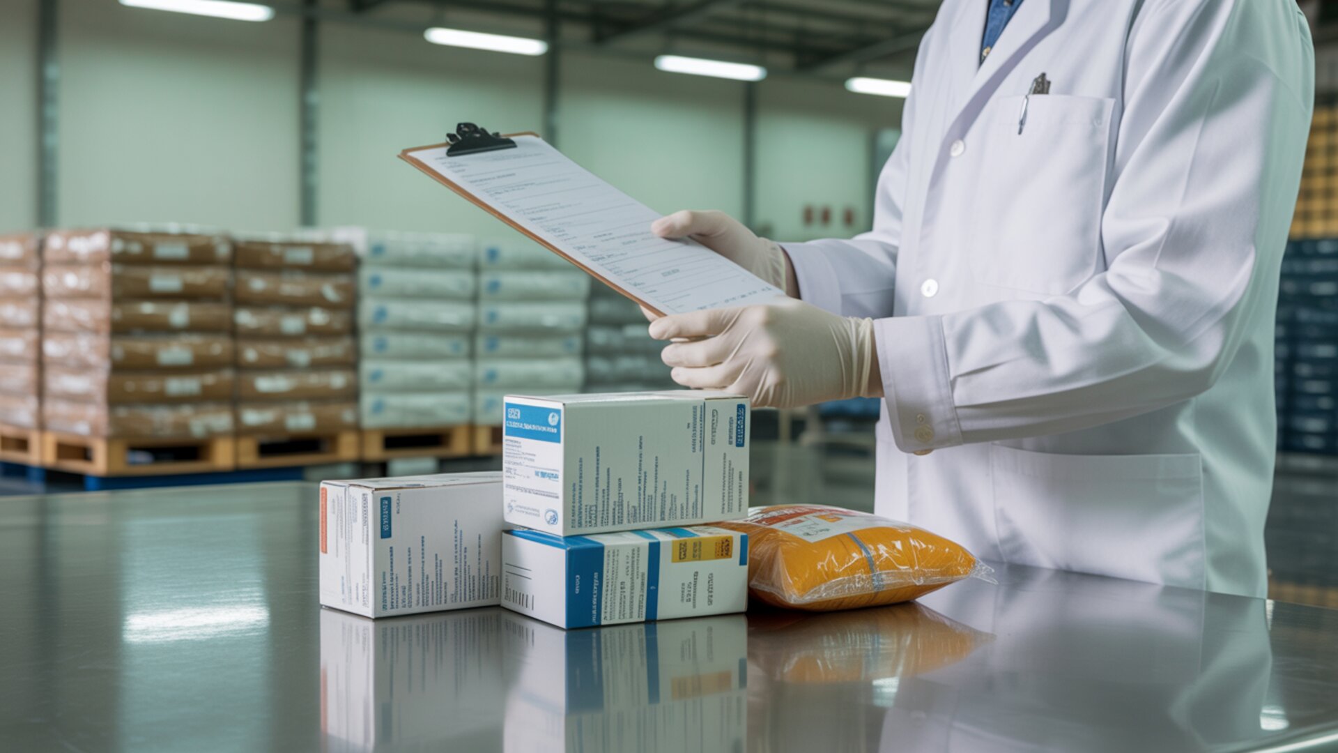 Inspección sanitaria de productos importados en aduana colombiana