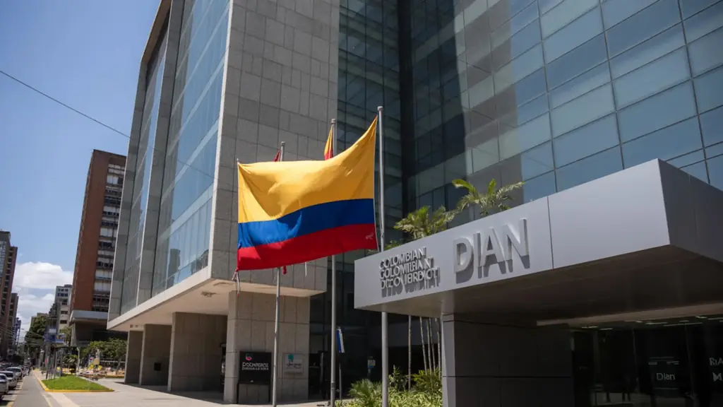 Edificio de la DIAN Colombia para registro de importadores